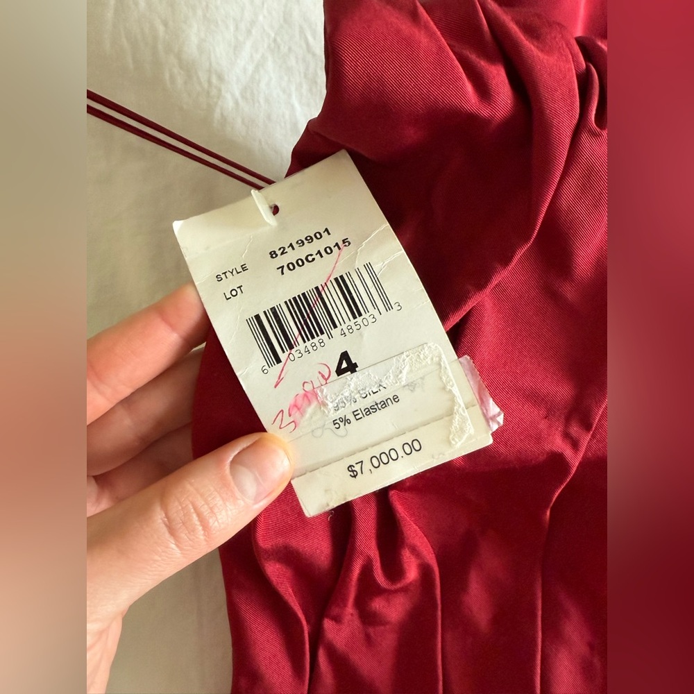 ❌SOLD❌ RALPH LAUREN PURPLE LABEL RED BOW DRESS - Picture 3 of 15